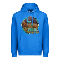 True Royal neon moon Premium Hoodie - SublimationCraftShop