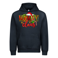 Navy christmas mommy claus Urban Hoodie - FaDigitalArtStudio