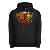 Pigment Black christmas mommy claus Urban Hoodie - FaDigitalArtStudio