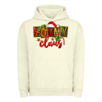 Pigment Pistachio christmas mommy claus Urban Hoodie - FaDigitalArtStudio
