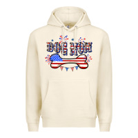 Tofu 4th of July Dog Mom Premium Hoodie - CowGirlArtShop