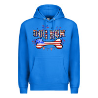 True Royal 4th of July Dog Mom Premium Hoodie - CowGirlArtShop