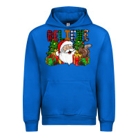 Cobalt believe Urban Hoodie - CowhideDigitalArt