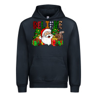 Navy believe Urban Hoodie - CowhideDigitalArt