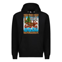 Black lake life floats my boat air freshener Premium Hoodie - HRA Design Shop