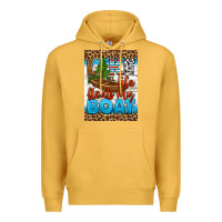 Mustard lake life floats my boat air freshener Premium Hoodie - HRA Design Shop