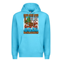 Ocean Blue lake life floats my boat air freshener Premium Hoodie - HRA Design Shop