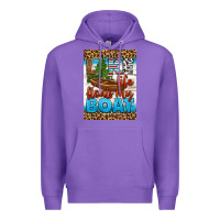 Purple lake life floats my boat air freshener Premium Hoodie - HRA Design Shop