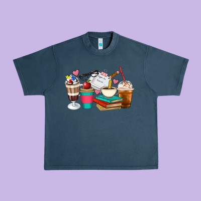 Teacher Coffee Cups Urban Heavy Tee Designed By Artiststas