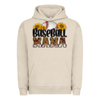 Pigment French Oak baseball nana Urban Hoodie - HRA Design Shop
