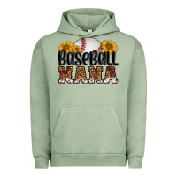 Pigment Oil Green baseball nana Urban Hoodie - HRA Design Shop