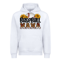 White baseball nana Urban Hoodie - HRA Design Shop