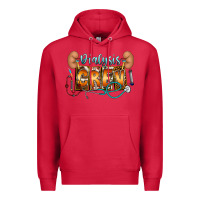 Cardinal dialysis crew Premium Hoodie - CowhideDigitalArt