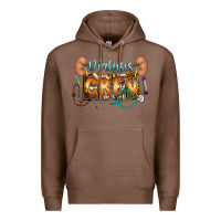 Chestnut dialysis crew Premium Hoodie - CowhideDigitalArt