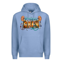 Colony Blue dialysis crew Premium Hoodie - CowhideDigitalArt