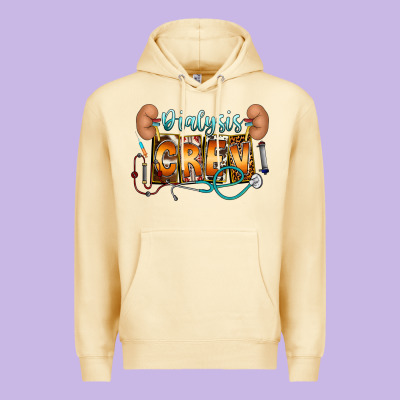Dialysis Crew Premium Hoodie Designed By Cowhidedigitalart