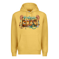 Antique Gold dialysis crew Premium Hoodie - CowhideDigitalArt