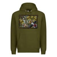 Army Green not today heifer Premium Hoodie - SublimationCraftShop