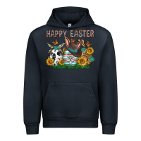 Navy Western Happy Easter Urban Hoodie - Neo Western