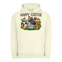 Pigment Pistachio Western Happy Easter Urban Hoodie - Neo Western