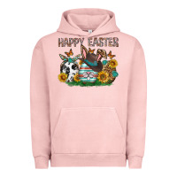 Pigment Salmon Western Happy Easter Urban Hoodie - Neo Western