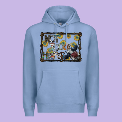 Not Today Heifer Premium Hoodie Designed By Sublimationcraftshop