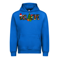 Cobalt believe christmas Urban Hoodie - CowhideDigitalArt