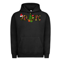 Pigment Black believe christmas Urban Hoodie - CowhideDigitalArt
