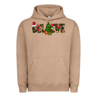 Pigment Burro believe christmas Urban Hoodie - CowhideDigitalArt