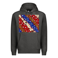 4th Of July Usa Flag Leopard Cowhide 20oz Tumbler Premium Hoodie | Teevron