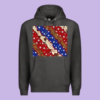 4th Of July Usa Flag Leopard Cowhide 20oz Tumbler Premium Hoodie Designed By Neo Western