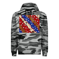 Slate Camo 4th of July USA flag leopard cowhide 20oz tumbler Premium Hoodie - Neo Western