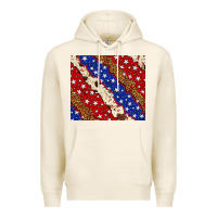 Tofu 4th of July USA flag leopard cowhide 20oz tumbler Premium Hoodie - Neo Western
