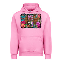 Fuchsia Pink mimi floral background Urban Hoodie - HRA Design Shop