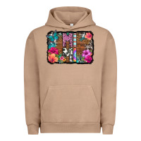 Pigment Burro mimi floral background Urban Hoodie - HRA Design Shop