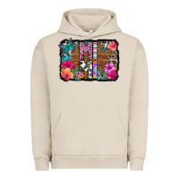 Pigment French Oak mimi floral background Urban Hoodie - HRA Design Shop