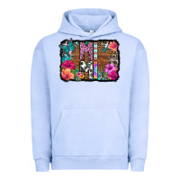 Pigment Grape Ice mimi floral background Urban Hoodie - HRA Design Shop