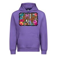 Tulip mimi floral background Urban Hoodie - HRA Design Shop