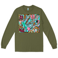 Army Green nurse tumbler Long Sleeve Tee - BarkalooDesign