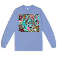 Colony Blue nurse tumbler Long Sleeve Tee - BarkalooDesign