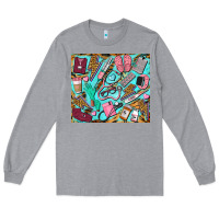 Heather Grey nurse tumbler Long Sleeve Tee - BarkalooDesign
