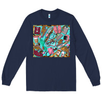 Navy nurse tumbler Long Sleeve Tee - BarkalooDesign