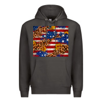 4th Of July Usa Flag Leopard Sunflower 20oz Tumble Premium Hoodie | Teevron