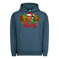Pigment Midnight Navy christmas nonna claus Urban Hoodie - FaDigitalArtStudio