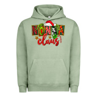 Pigment Oil Green christmas nonna claus Urban Hoodie - FaDigitalArtStudio