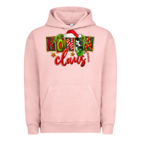 Pigment Salmon christmas nonna claus Urban Hoodie - FaDigitalArtStudio