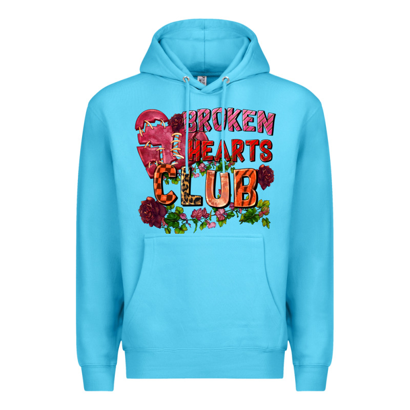 Broken Heart Club Premium Hoodie by FaDigitalArtStudio | Teevron