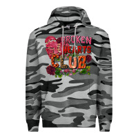 Slate Camo broken heart club Premium Hoodie - FaDigitalArtStudio