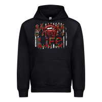 Black mom life Urban Hoodie - SublimationCraftShop