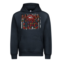 Navy mom life Urban Hoodie - SublimationCraftShop